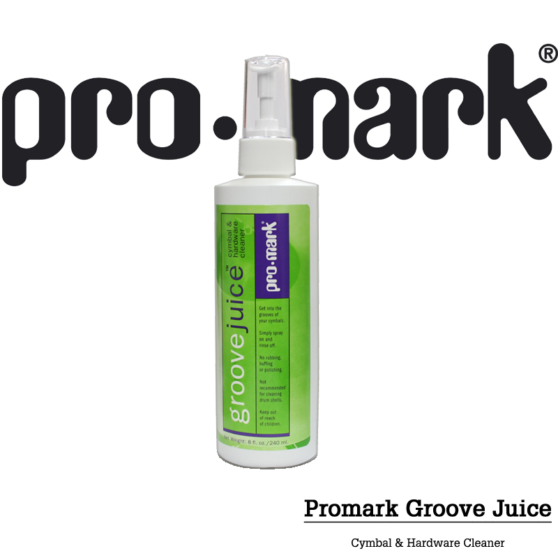 Promark Groove Juice 심벌&하드웨어 클리너 PMGJCC